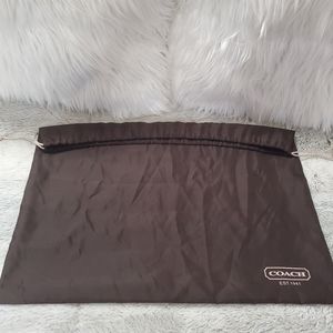 Coach satin dustbag